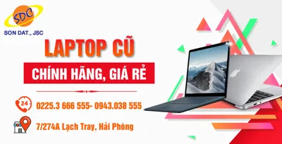 Laptop cũ chính hãng, giá rẻ chỉ có tại Sơn Đạt.,JSC