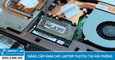 Nâng cấp ram cho laptop fujitsu tại Hải Phòng