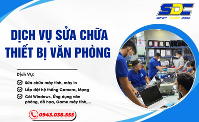 Dịch Vụ Sửa Chữa Thiết Bị Văn Phòng – Có Linh Kiện, Sửa Nhanh, Lấy Luôn