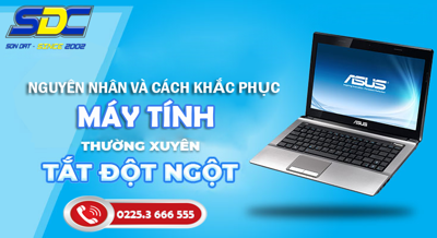 Nguyên nhân và cách khắc phục máy tính thường xuyên bị tắt đột ngột
