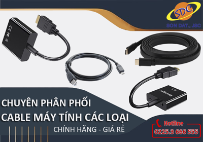 Địa chỉ cung cấp cable máy tính giá rẻ, uy tín Hải Phòng