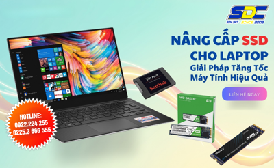 Nâng Cấp SSD Cho Laptop – Giải Pháp Tăng Tốc Máy Tính Hiệu Quả
