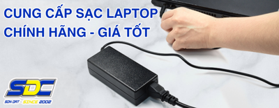 Sạc laptop chính hãng, giá tốt chỉ có tại Sơn Đạt.,JSC