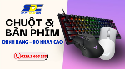 SƠN ĐẠT.,JSC | Bàn Phím – Chuột Gaming Chính Hãng – Độ Nhạy Cao, Bền Bỉ