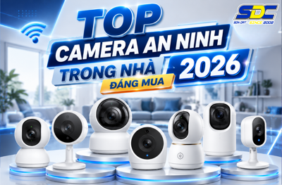 Top Camera An Ninh Trong Nhà Đáng Mua 2026