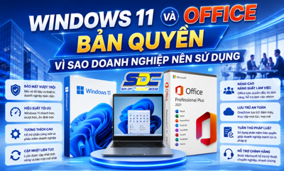 Windows 11 Và Office Bản Quyền – Vì Sao Doanh Nghiệp Nên Sử Dụng