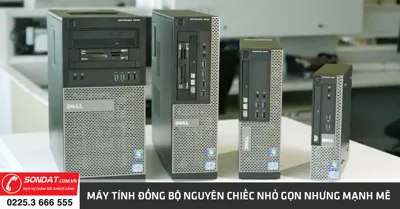 Case máy tính đồng bộ nguyên chiếc nhỏ gọn nhưng mạnh mẽ