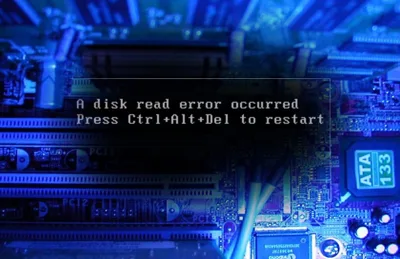 Sửa lỗi A disk read error occurred trên Windows