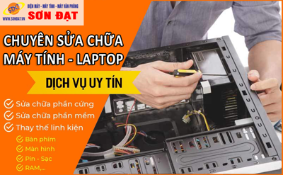 Dịch vụ sửa chữa laptop giá rẻ và chất lượng tốt nhất Hải Phòng