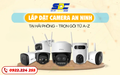 Lắp Đặt Camera An Ninh Tại Hải Phòng – Trọn Gói Từ A–Z