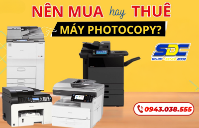 Máy Photo Văn Phòng – Nên Thuê Hay Mua Tại Hải Phòng?