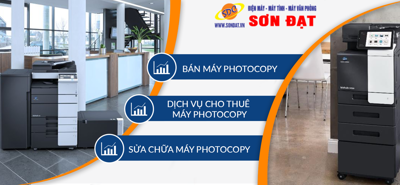 Cung cấp, cho thuê máy photocopy chính hãng, giá rẻ tại Hải Phòng