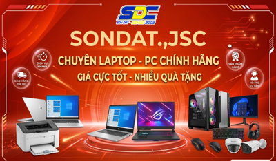 SONDAT.,JSC – Chuyên Laptop, Máy In, Camera Và Thiết Bị Văn Phòng
