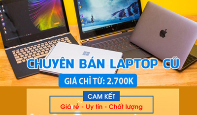 Chỉ từ 2,7 triệu tậu ngay laptop chất lượng, mượt mà chỉ có tại Sơn Đạt.,JSC