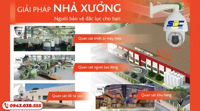 Cung Cấp Camera Cho Nhà Xưởng, Văn Phòng, Cửa Hàng GIÁ TÔT| SONDAT.,JSC