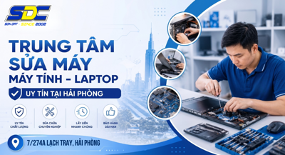 Trung Tâm Sửa Máy tính -  Laptop Uy Tín Tại Hải Phòng