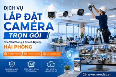 Dịch Vụ Lắp Đặt Camera Trọn Gói Cho Văn Phòng Và Doanh Nghiệp Tại Hải Phòng Uy Tín
