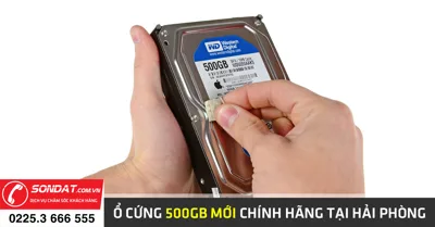Mua ổ cứng 500gb mới chính hãng tại Hải Phòng - Sơn Đạt Computer