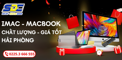Chuyên phân phối IMAC, MACBOOK chất lượng, giá rẻ số 1 Hải Phòng