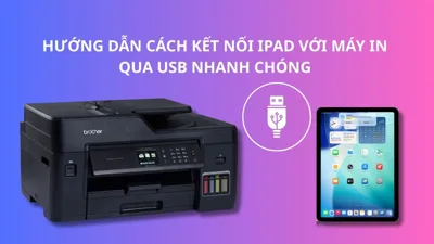 Mẹo Kết Nối iPad Với Máy In Qua USB Nhanh Gọn Cho Dân Văn Phòng