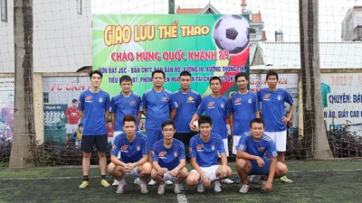 Giao lưu thể thao mừng ngày quốc khánh 2/9