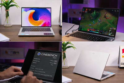 Review Acer Swift Go 14 AI OLED SFG14-73-57IM: Hiệu năng mạnh mẽ, màn hình OLED đỉnh cao