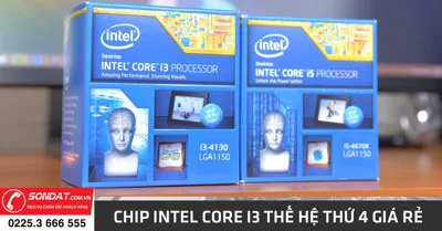 Mua chip intel core i3 thế hệ thứ 4 giá rẻ tại Hải Phòng