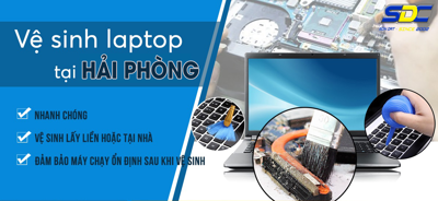 Ở đâu vệ sinh, bảo dưỡng laptop uy tín, chuyên nghiệp tại Hải Phòng?