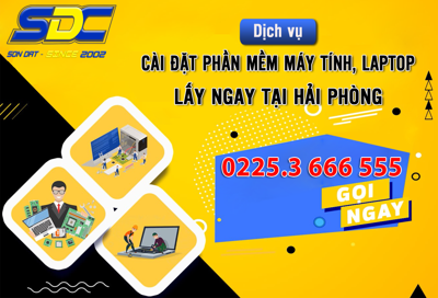 Cài đặt, nâng cấp phần mềm máy tính uy tín, chuyên nghiệp Hải Phòng