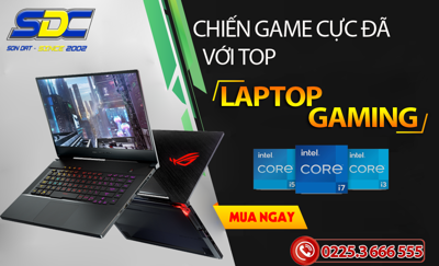 Những mẫu laptop gaming chiến game cực đã, không thể bỏ lỡ tại Sơn Đạt.,JSC