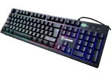 Keyboard Giả cơ Lightning AD7700 Gaming Led Rainbow, 104 Key