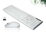 Keyboard + Mouse  (Wireless)  Coolerplus CP-KM150 màu trắng