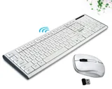 Keyboard + Mouse  (Wireless)  Coolerplus CP-KM150 màu trắng