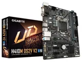 Bảng mạch chủ Gigabyte H410M-DS2V-V2 : Intel H470 SK1200/2xDDR4/1*PCI-e x 16+2*PCI-e/M.2/LAN1000/D-sub, DVI: