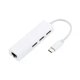 Cable chuyển đổi Type C ra 3 cổng Usb + 1 cổng Lan OEM