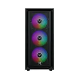Case  Xigmatek Sky II 3F (EN44182), Đen, Gaming ATX, 03 Fan LED, 360x200x450 mm
