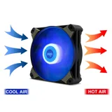 Fan led RGB Leopard AIGO X1 F3/Biostar