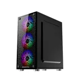 Case  Xigmatek NYX  2 mặt kính cường lực, 398x195x326 mm + 3 fan