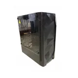 Vỏ Case  César Cooler Black - Màu Đen, Kính cường lực, ATX