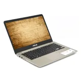 Laptop Asus A411UA-BV611T- Màu GOLD Core i3 8130U, 2.2Ghz  Upto 3.4Ghz, 4GB DDR4  + 1slot, 1TG5+ 1slot M2 SSD, Intel HD620, 14"HD, WIN10SL