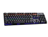 Bàn phím cơ Gaming Newmen Brown Switch GM325 - Led xuyên chữ, USB, màu đen