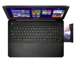 Laptop AsusX554LA-XX1077D (i3-5010U/4G/500G5/DVDRW/15.6HD/Dos/Black)