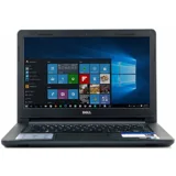Laptop DELL INS N3467 Black Core i3-7020U/4GD4/1T5/DVDRW/14.0HD/BT4/4C40WHr/DEN/LNX/PreSup