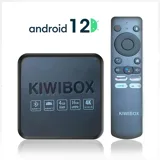 Tivi Box KiwiBox S10 Pro Max (2023) –RAM 4Gb , ROM 16Gb Android TV 12, hỗ trợ điều khiển giọng nói