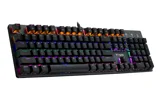 Bàn phím cơ có dây Rapoo V500SE Rainbow Gaming blue Switch (Đen)