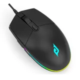 Mouse  EDRA EM6102, Black (Đen) LED 7 màu Gaming