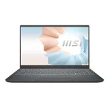 Laptop MSI Modern 14  -Gray- 14 FHD IPS; Intel Core i3-1115G4; 8GB 3200MHz + 1Slot; 256GB SSD;  WiFi 6 + BT5.2; Alu A; Win10H; 1Y (B11MOU-1030VN)