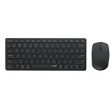 Bộ bàn phím chuột không dây Rapoo 9050M - 2.4GHz + Bluetooth 5.0, Màu xám đen, Full size 75% 78 phím, Scissor Switch, 1600DPI, Pin sạc Lithium