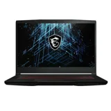 MSI GF63 11UC BLACK Tiger Lake i7-11800H+HM570/ DDR IV 16GB (3200MHz)/ 512GB NVMe PCIe Gen3x4 SSD w/o DRAM/ RTX3050 Max Q, GDDR6 4GB/ 15.6" FHD (1920*1080), Win 11