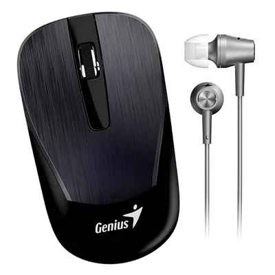 Chuột không dây và tai nghe Genius MH-8015